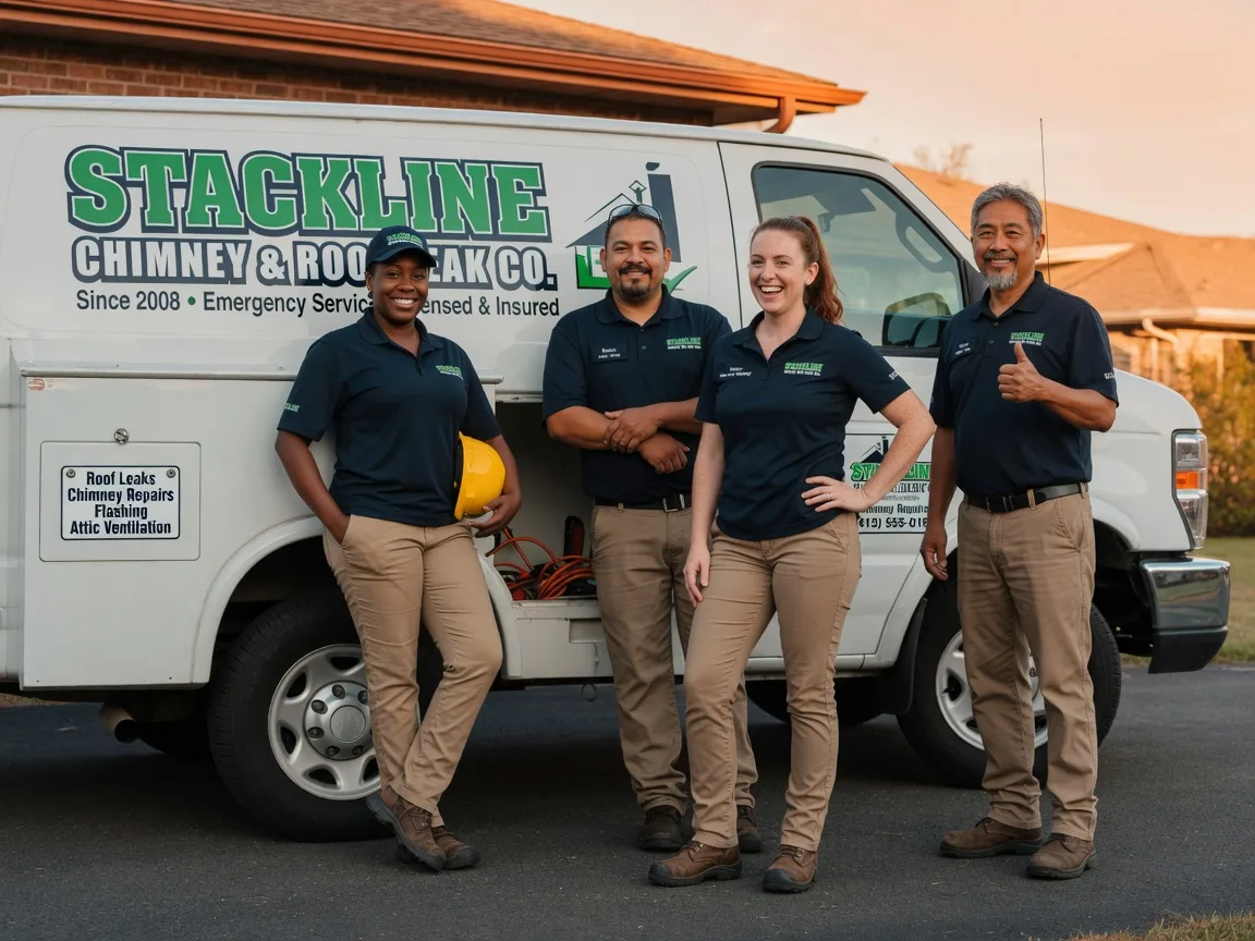 Chimney flashing repair company in Hannaford, ND